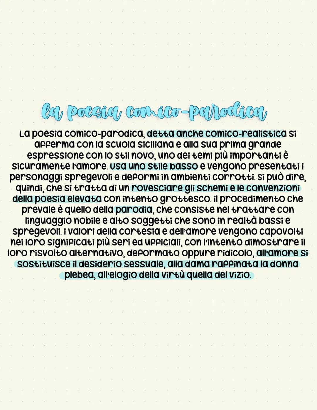 # La scuola siciliana
Nella corte siciliana di Federico II, tra il 1230 e il 1250, sorgono
imitatori della poesia trobadorica che non usano