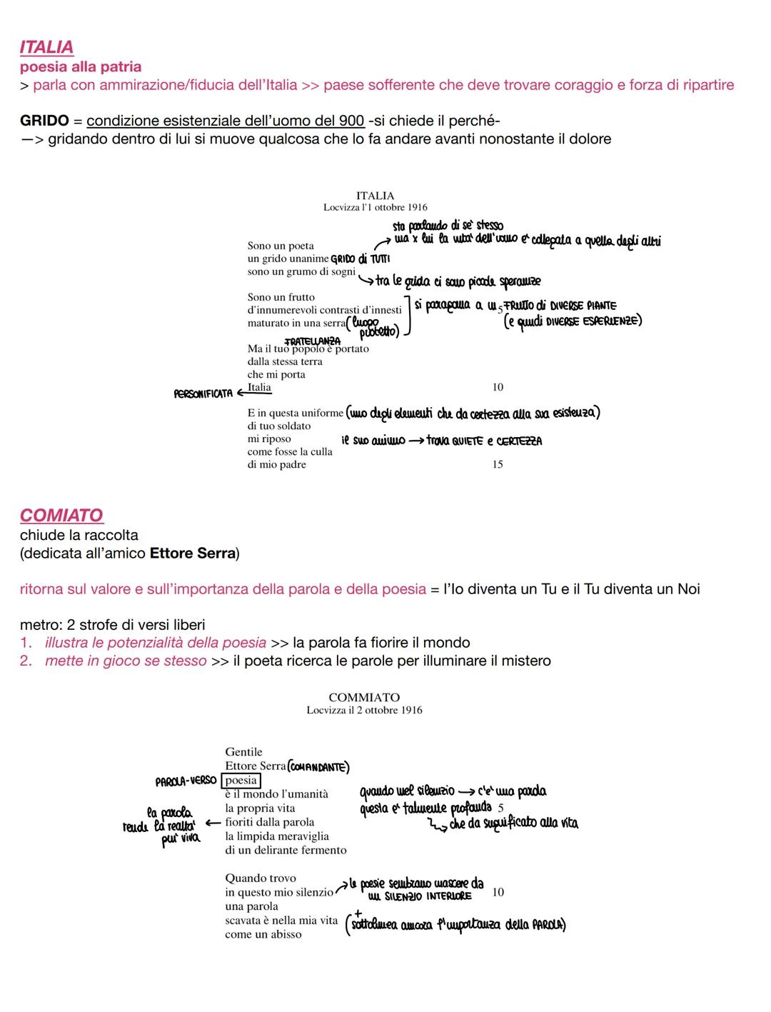 # GIUSEPPE UNGARETTI
nasce il 10 febbraio 1888 ad Alessandria d'Egitto
quando ha 2 anni il padre muore = viene allevato dalla madre -molto