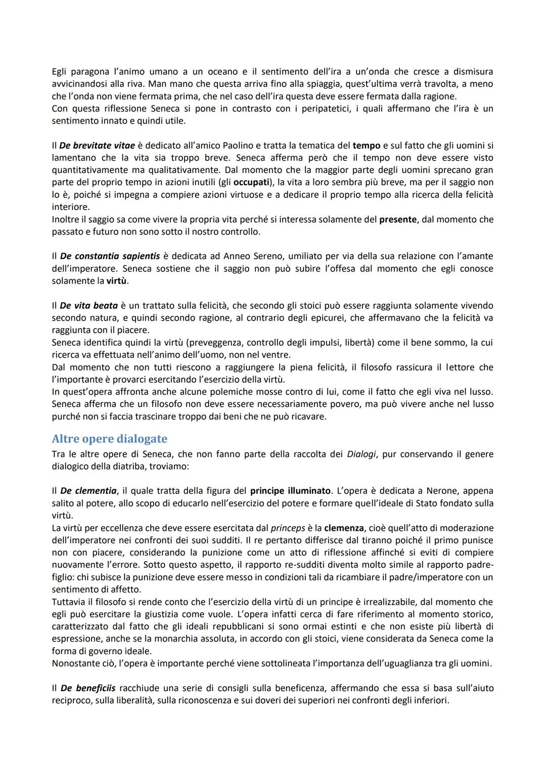 Seneca
Lucio Anneo Seneca nacque a Cordova da una famiglia di ordine equestre di origine italica. Particolare
importante che definirà il suo