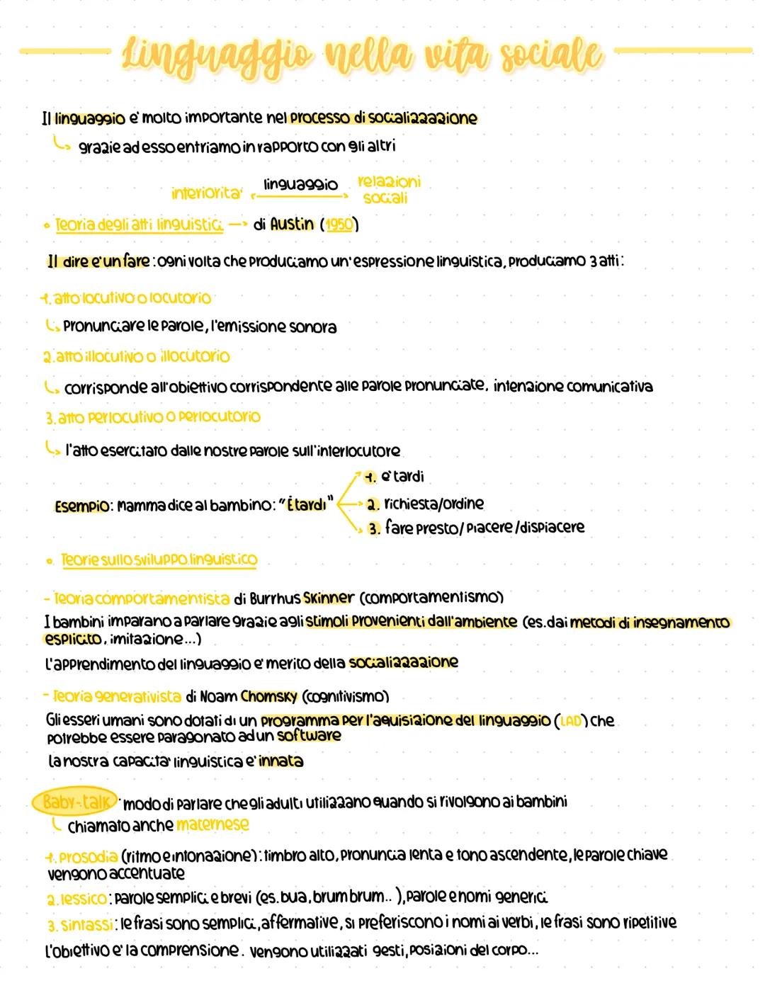 # Linguaggio e comunicazione
Cosa distingue gli esseri umani dağlı animali?
Ls linguaggio verbale
Caratteristiche in comune:
• abilita'