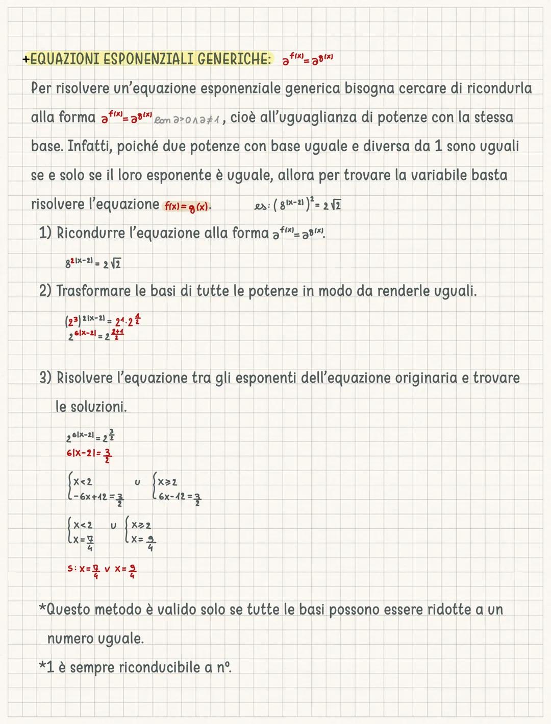 Funzioni esponenziali
POTENZE A ESPONENTE IRRAZIONALE E REALE a* con XER-Q
Dato che i numeri irrazionali hanno una parte decimale infinita n