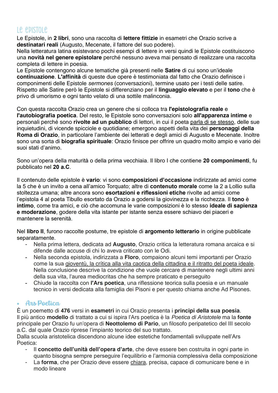 # Orazio
Quinto Orazio Flacco nacque l'8 dicembre del 65 a.C. a Venosa. Era un libertino patre natus
ossia figlio di un liberto: il padre e