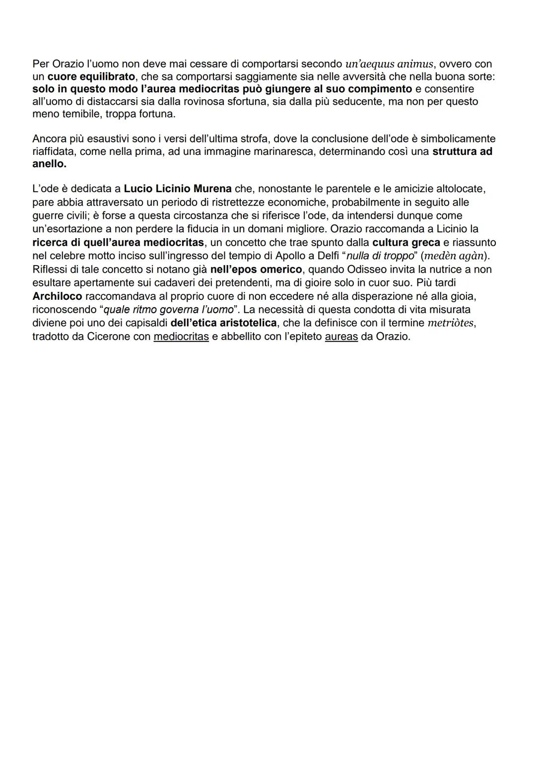 # Orazio
Quinto Orazio Flacco nacque l'8 dicembre del 65 a.C. a Venosa. Era un libertino patre natus
ossia figlio di un liberto: il padre e