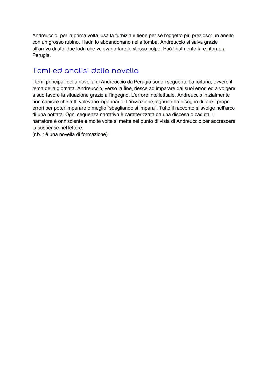 # Andreuccio da Perugia
Andreuccio da Perugia è il protagonista e il titolo della quinta novella della seconda giornata
del Decameron, la p