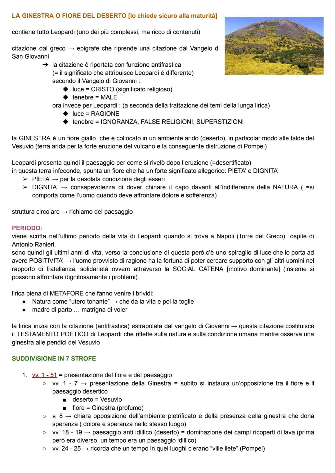 La ginestra – pagina 1