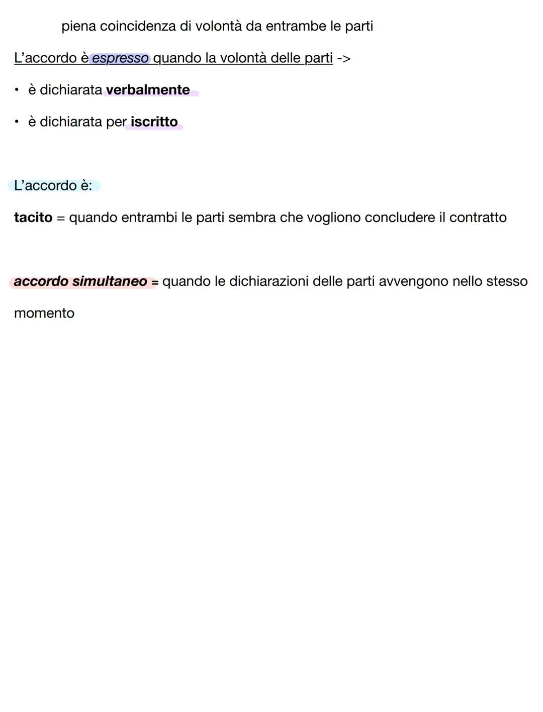 IL CONTRATTO
"Accordo di due o più parti per COSTITUIRE, REGOLARE O ESTINGUERE un rapporto
giuridico patrimoniale"
COSTITUIRE= dare inizio a