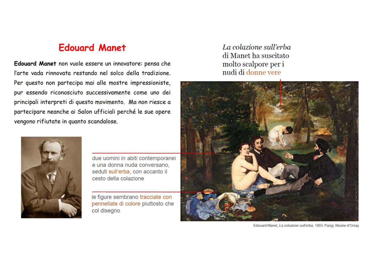 # IMPRESSIONISMO
e
PUNTINISMO
a cura di Denise Mecchia # IMPRESSIONISMO
❖ È un movimento pittorico francese che nasce intorno al 1860 a