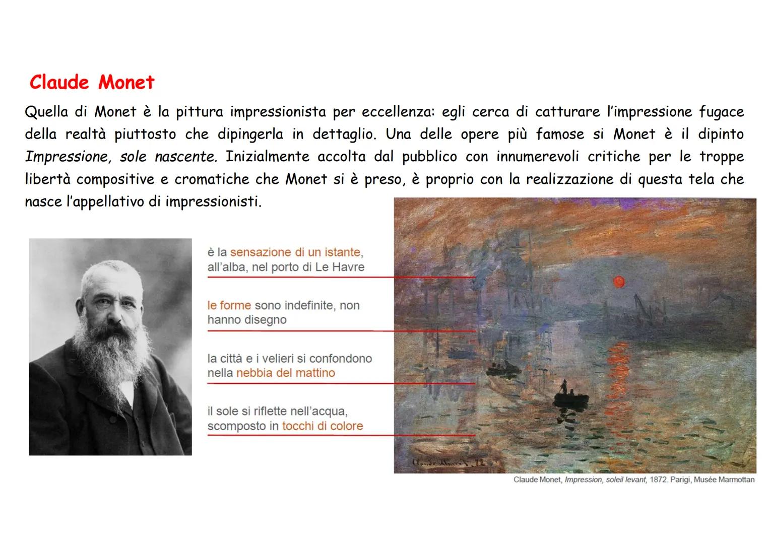 # IMPRESSIONISMO
e
PUNTINISMO
a cura di Denise Mecchia # IMPRESSIONISMO
❖ È un movimento pittorico francese che nasce intorno al 1860 a