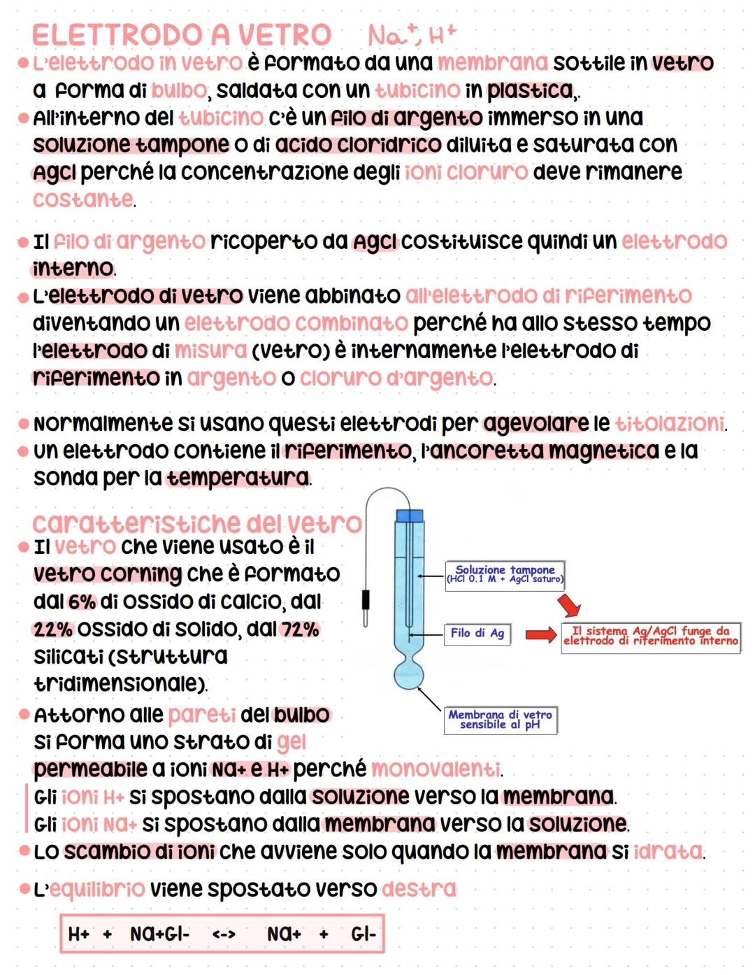 # POTENZIOMETRIA
si basa sulla misura del potenziale di celle elettrochimiche in
assenza di passaggio di corrente.
# LEGGE DI NERST
La po