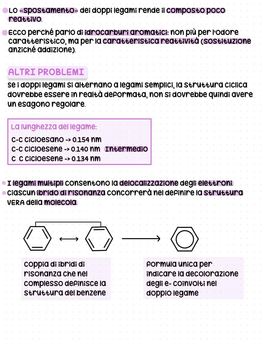 # IDROCARBURI
# AROMATICI
BENZENE: idrocarburo aromatico di riferimento
ARENI: Composti contenenti il benzene
ARILE: SOStituente derivan