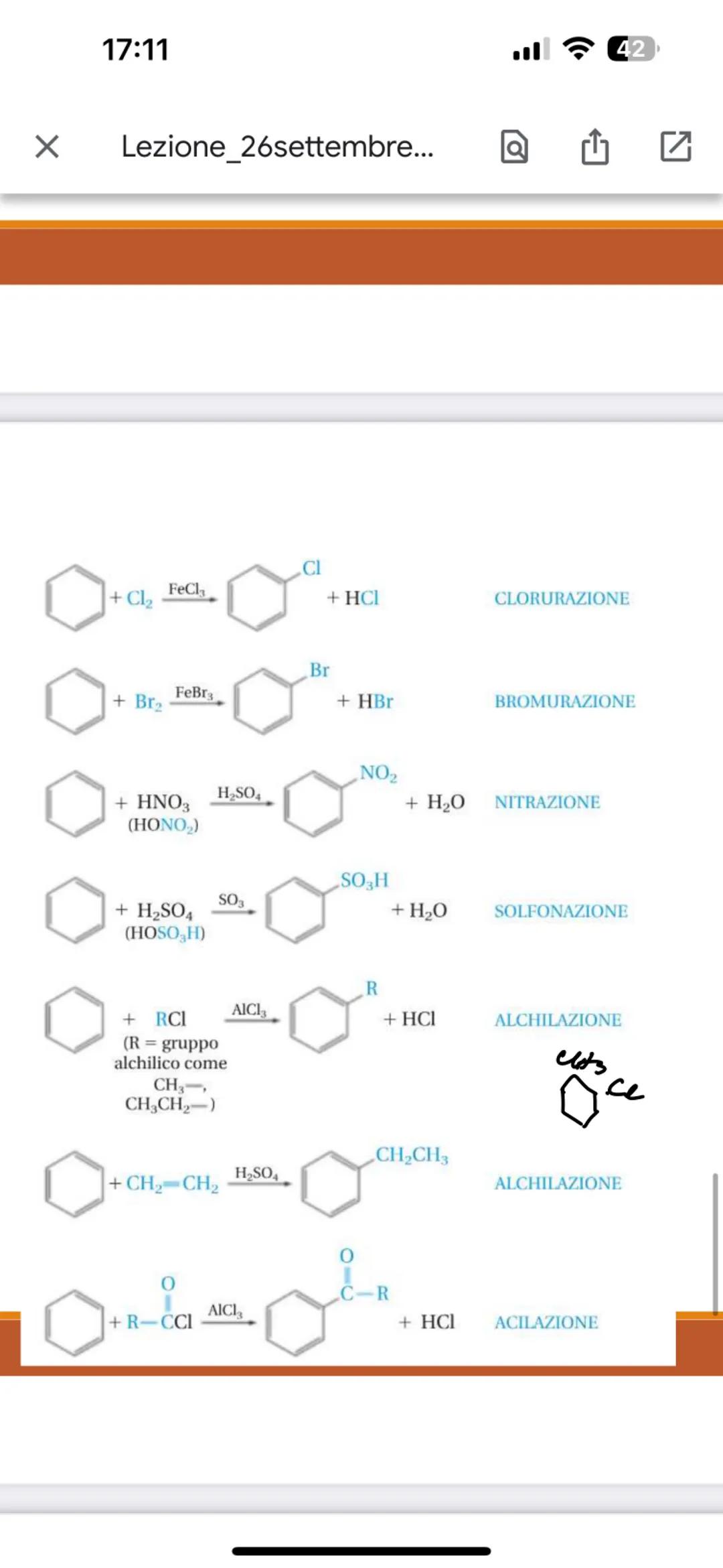 # IDROCARBURI
# AROMATICI
BENZENE: idrocarburo aromatico di riferimento
ARENI: Composti contenenti il benzene
ARILE: SOStituente derivan