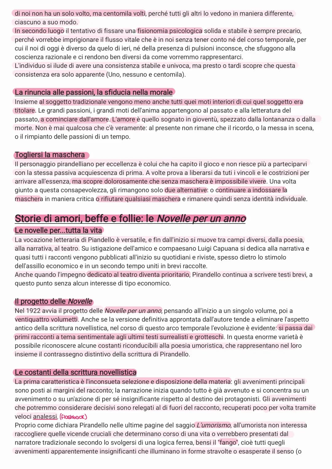# Luigi Pirandello
Nato nel 1867 ad Agrigento. La vita famillare non era serena, a causa della personalità prevaricatrice del
padre: da all