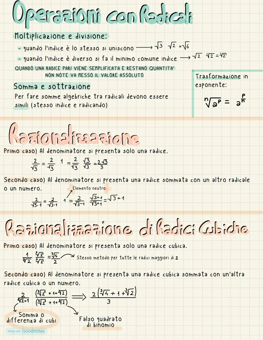 # I Radicali
I numeri reali comprendono tutti i numeri inclusi quei
numeri non esprimibili sotto forma di frazione
N
Q
R
Pitagora si doma