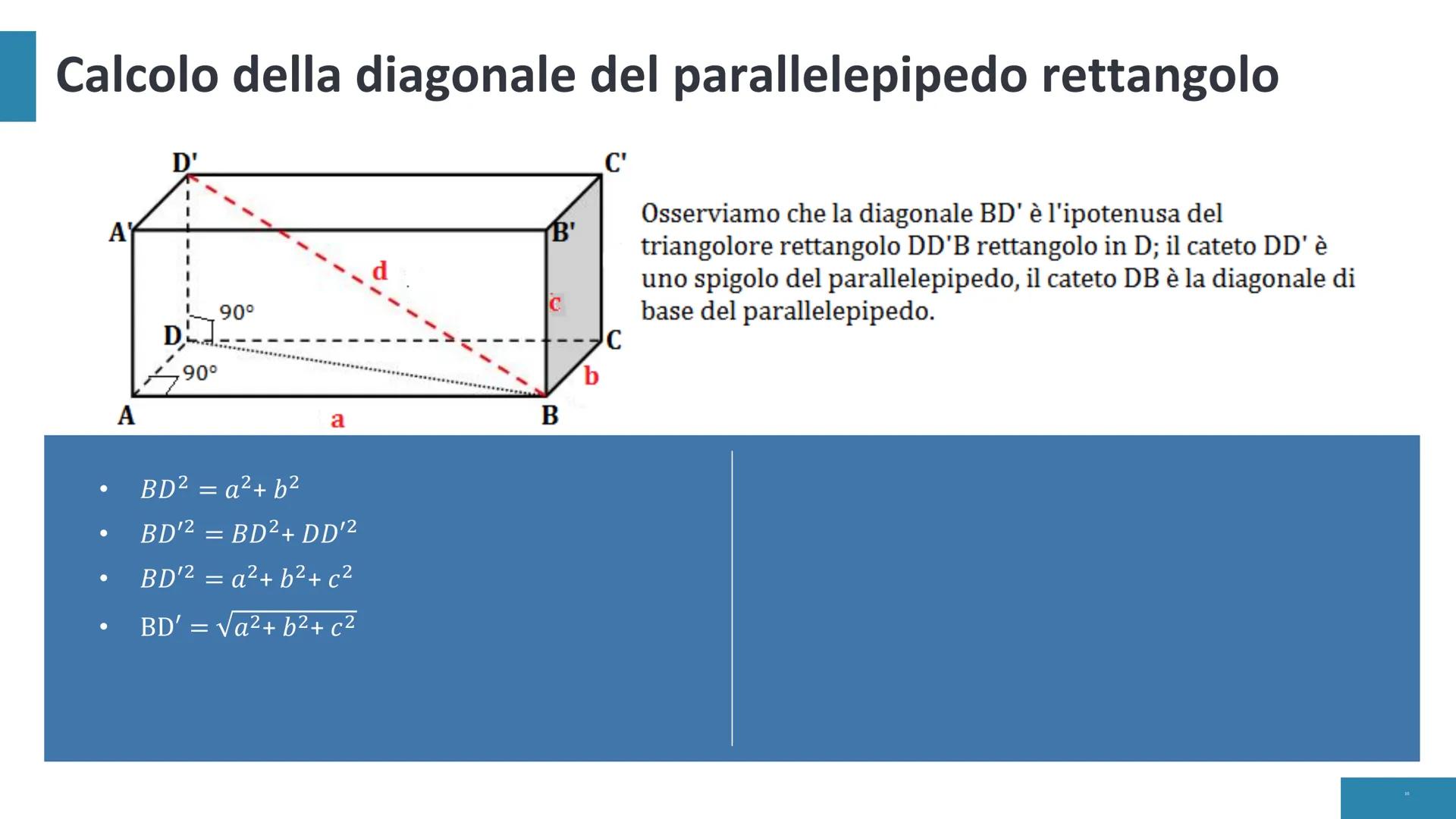 # I solidi # I solidi
POLIEDRO
Si chiama **poliedro** un solido delimitato da
poligoni situati su piani diversi e disposti in
modo tale ch