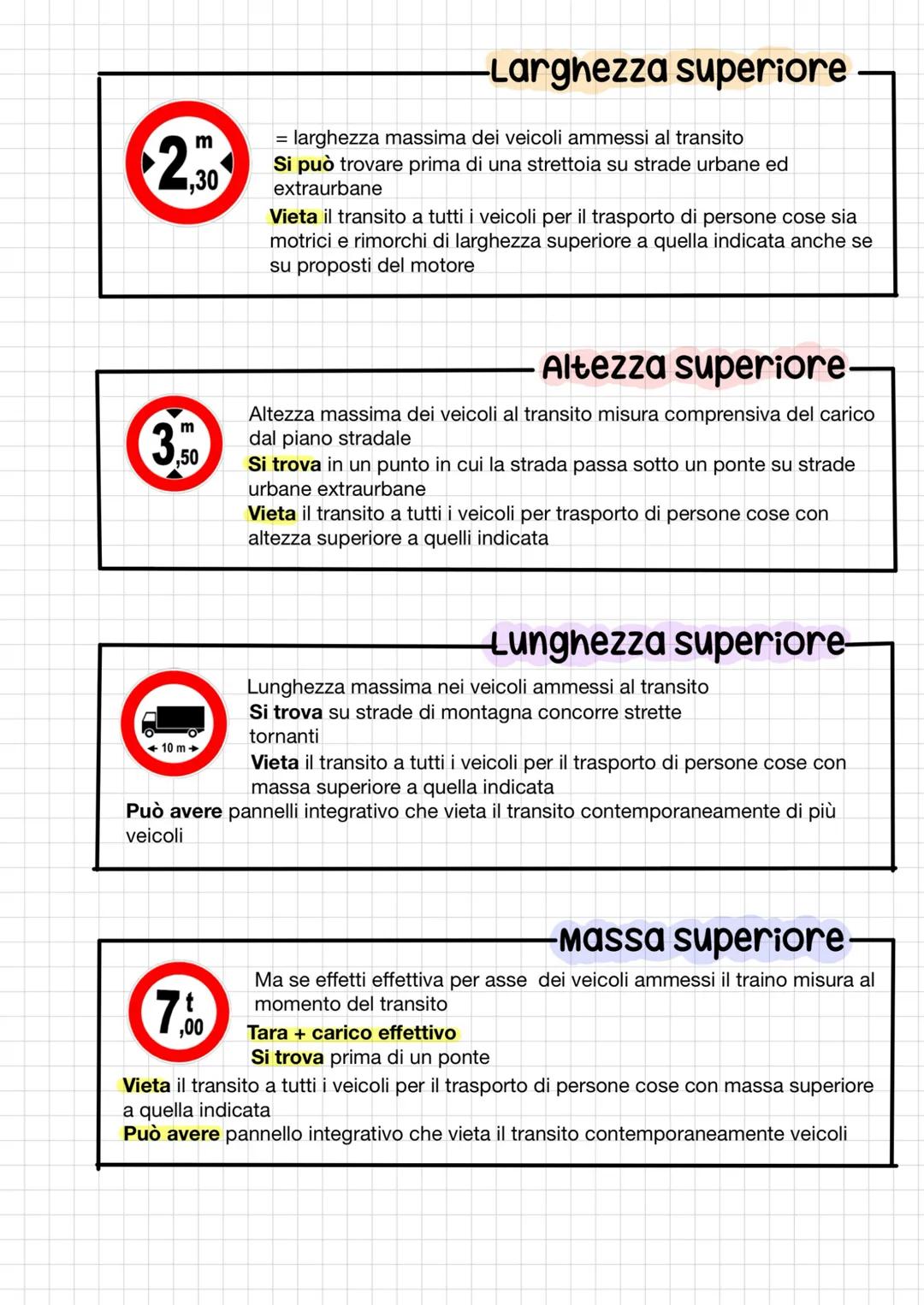 # segnali di divieto
- caratteristiche comuni
Sono segnali di trascrizioni hanno una forma circolare sono validi salvo diverse
indicazioni