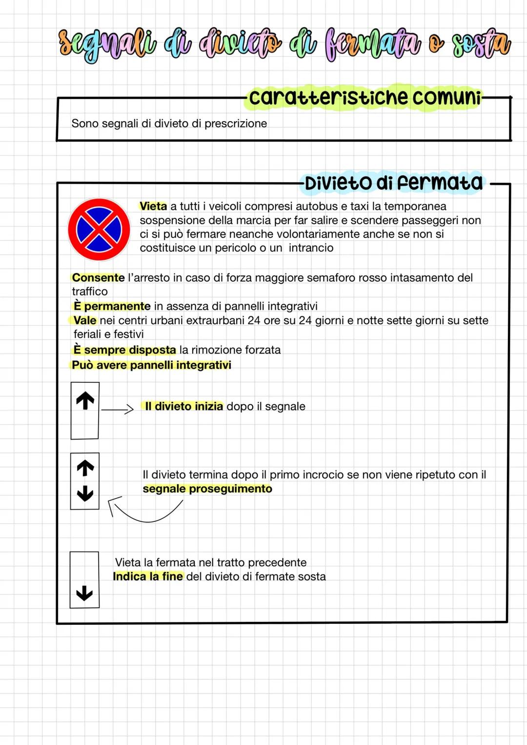 # segnali di divieto
- caratteristiche comuni
Sono segnali di trascrizioni hanno una forma circolare sono validi salvo diverse
indicazioni
