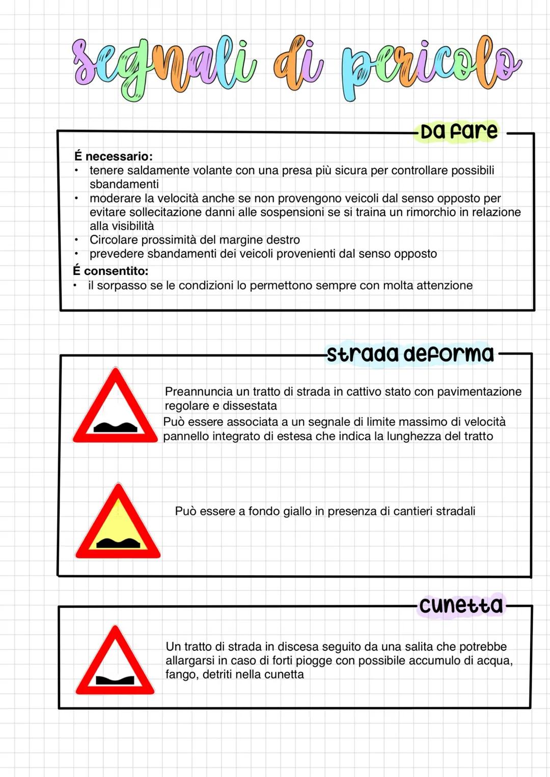 segnaletica stradale
-segnaletica stradale
ร quel sistema, composto da messaggi come segni, luci e simboli convenzionali,
che comunica agli