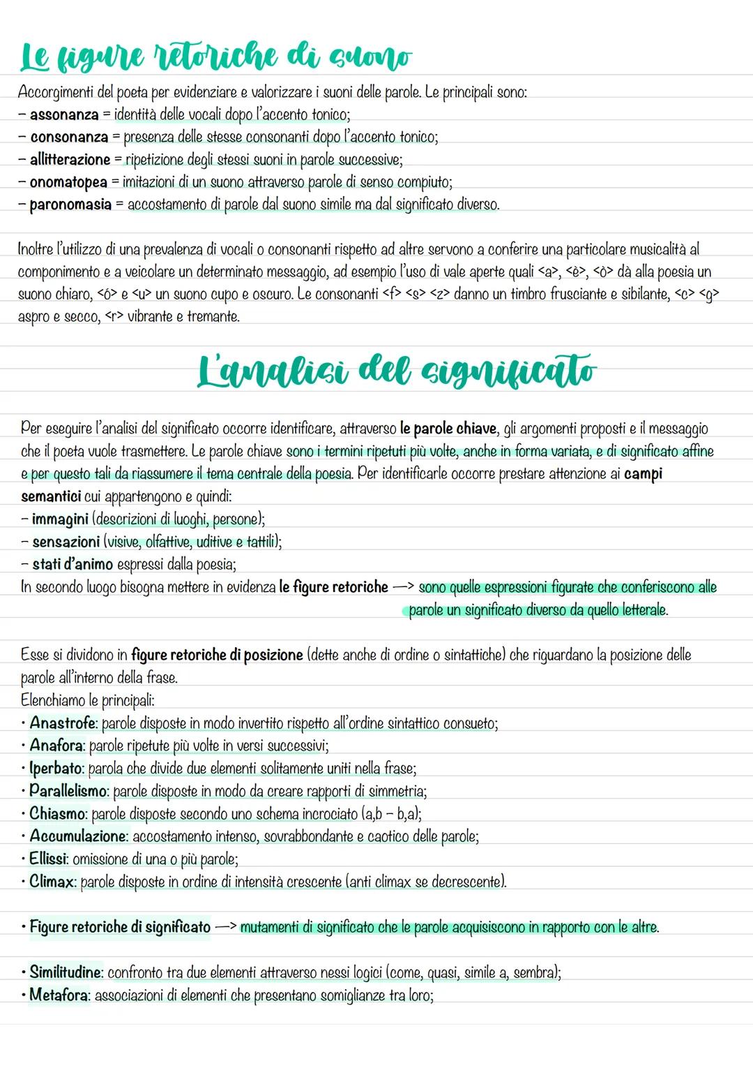# Il testo poetico
Il testo poetico è un tipo di testo scritto in versi (dal latino vertere = tornare a capo), non si usa l'intera estensio