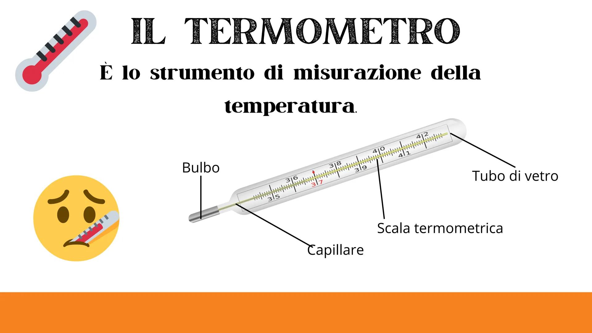 # CALORE E
# TEMPERATURA🌡️ # TEMPERATURA
La temperatura è una grandezza fisica e
misura l'agitazione termica delle particelle.
la sua unit