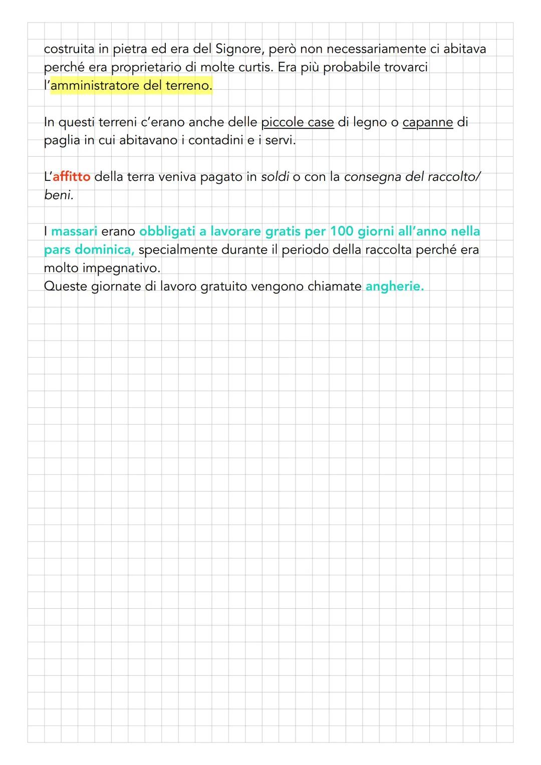 # SISTEMA CURTENSE
## IL SISTEMA CURTENSE
Questa espressione deriva dal latino "curtis" (corte).
La corte era una specie di azienda agrico