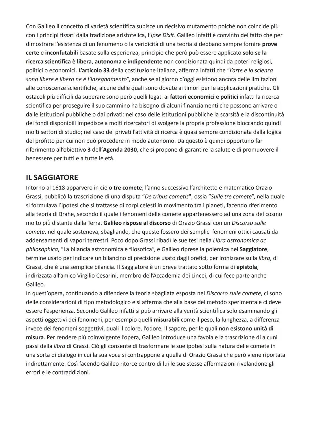# GALILEO GALILEI
## VITA
Galileo Galilei nacque a Pisa nel 1564 da un padre musicista, membro
della Camerata de' Bardi, che garanti al fi