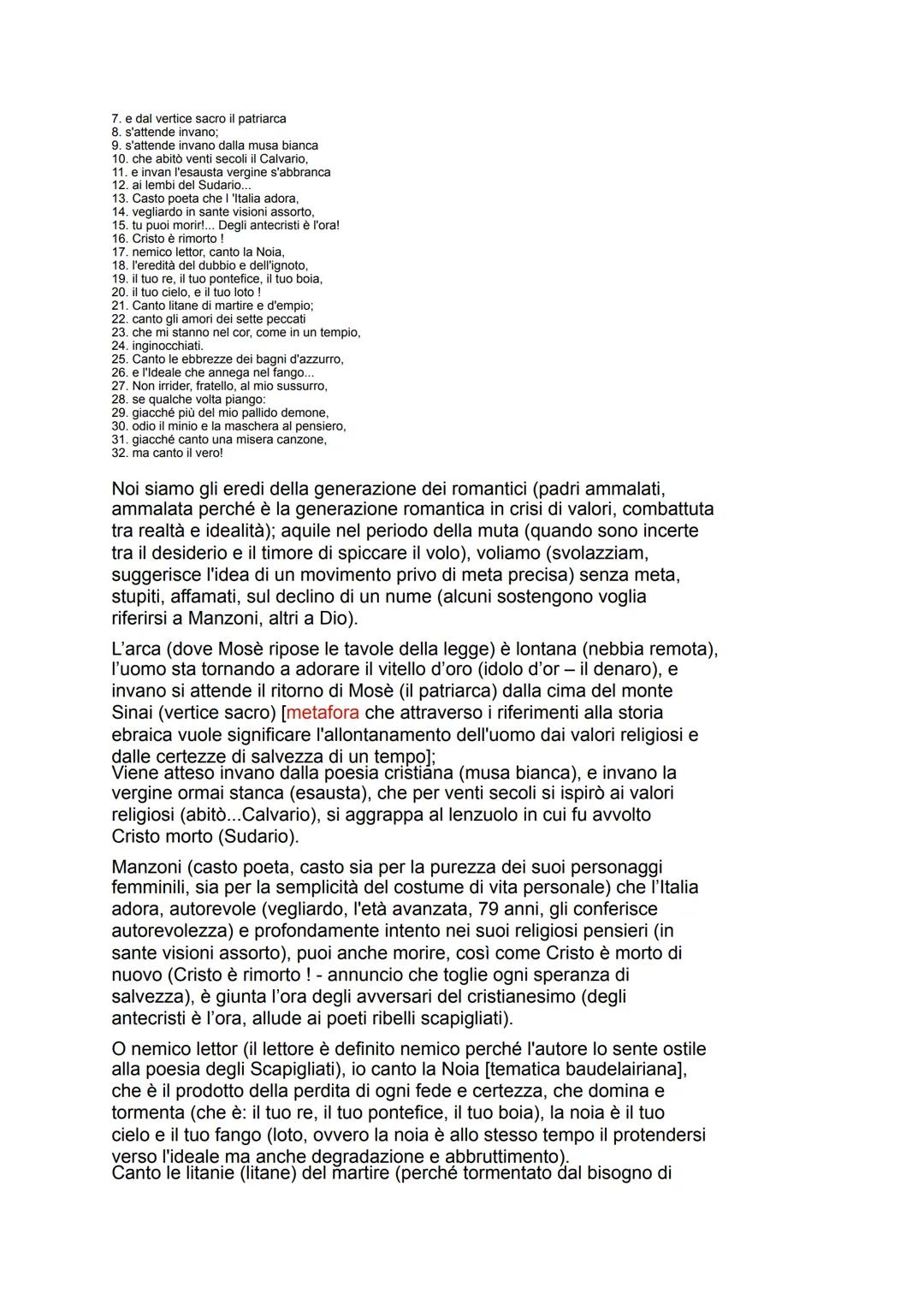 # LA SCAPIGLIATURA
La Scapigliatura non è una scuola o un movimento organizzato. È un gruppo di scrittori che
lavorano nello stesso periodo