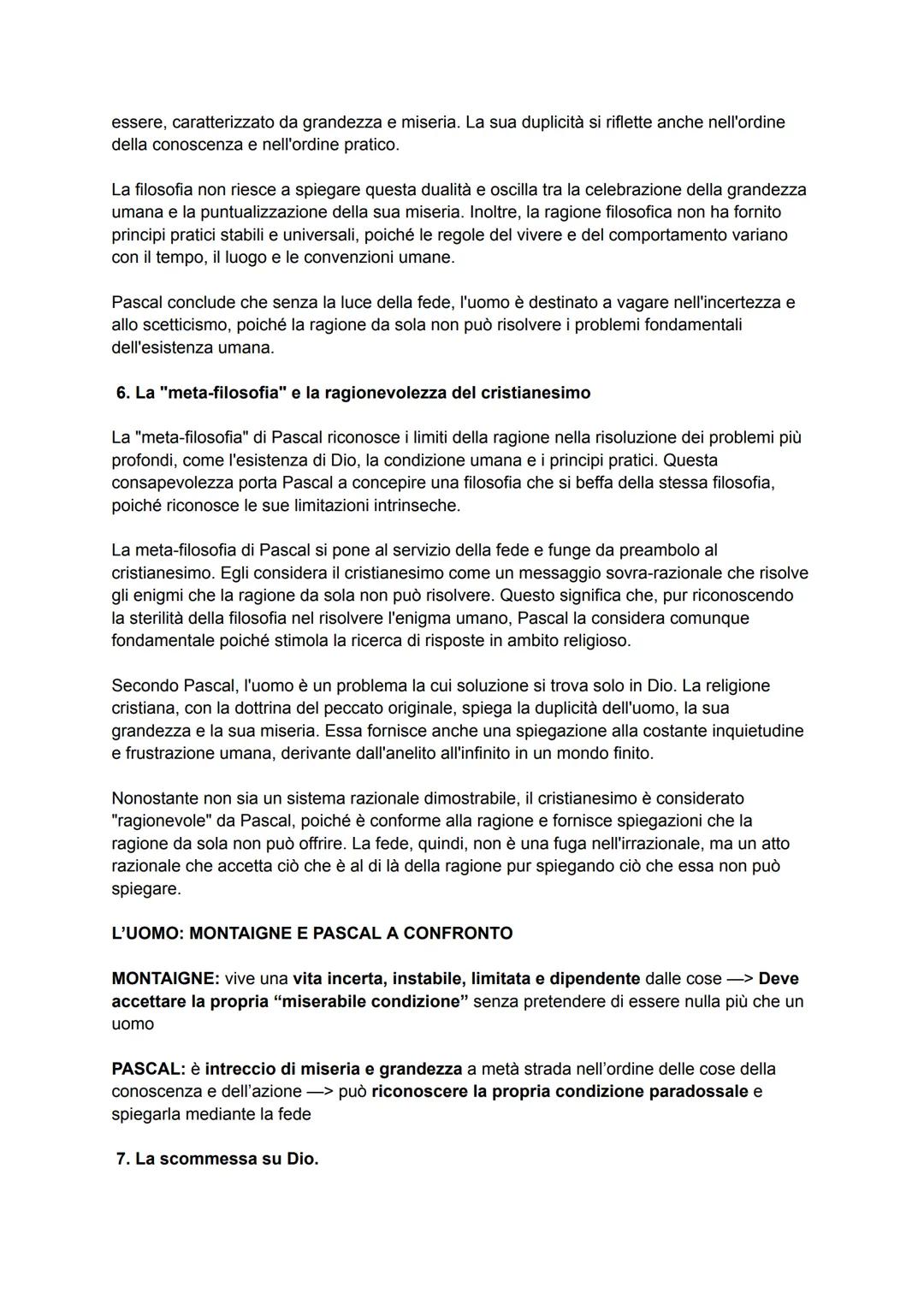# PASCAL
1. La vita e gli scritti
Blaise Pascal, nato nel 1623, fu un brillante matematico e fisico con interessi in vari campi
scientific