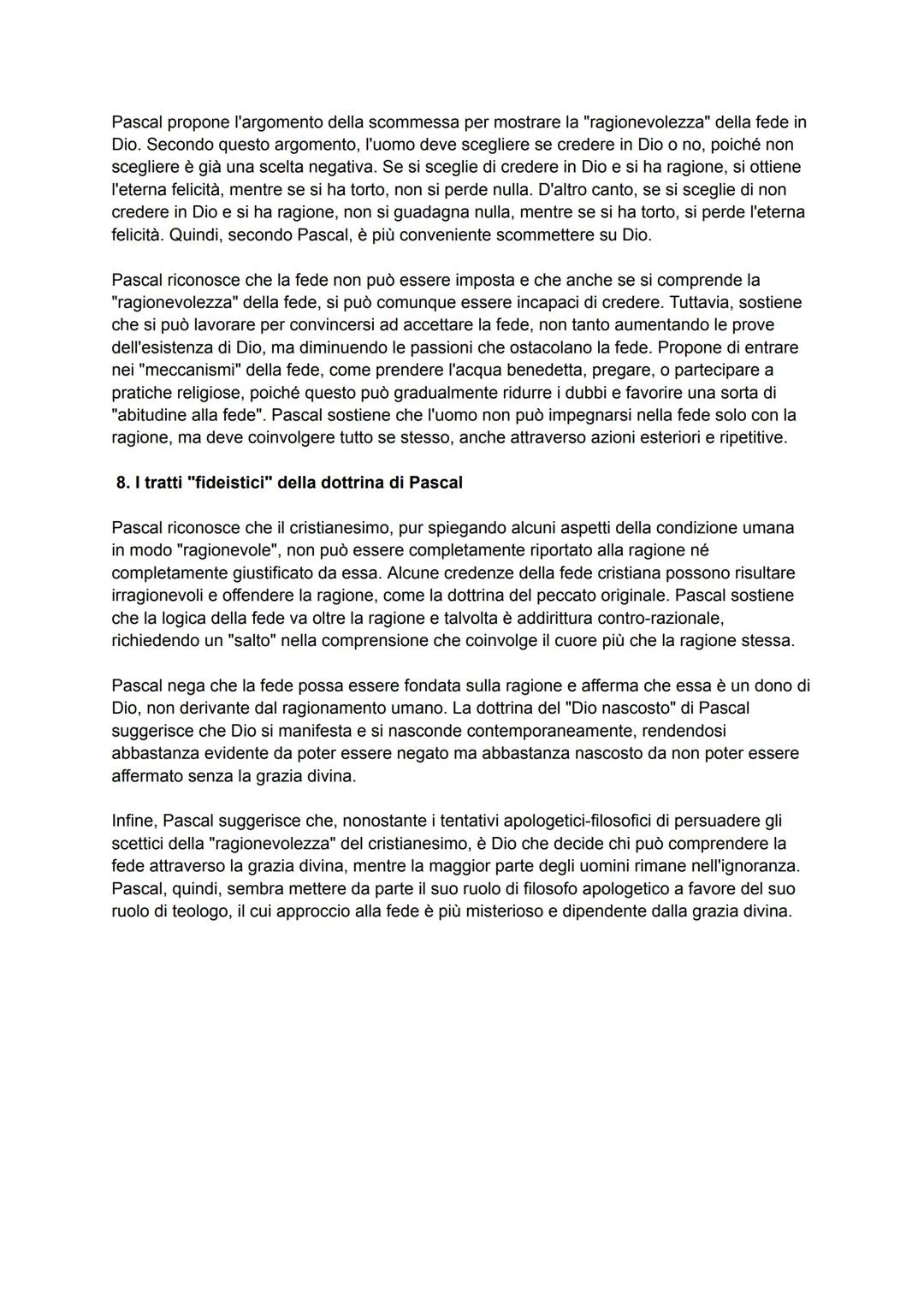 # PASCAL
1. La vita e gli scritti
Blaise Pascal, nato nel 1623, fu un brillante matematico e fisico con interessi in vari campi
scientific