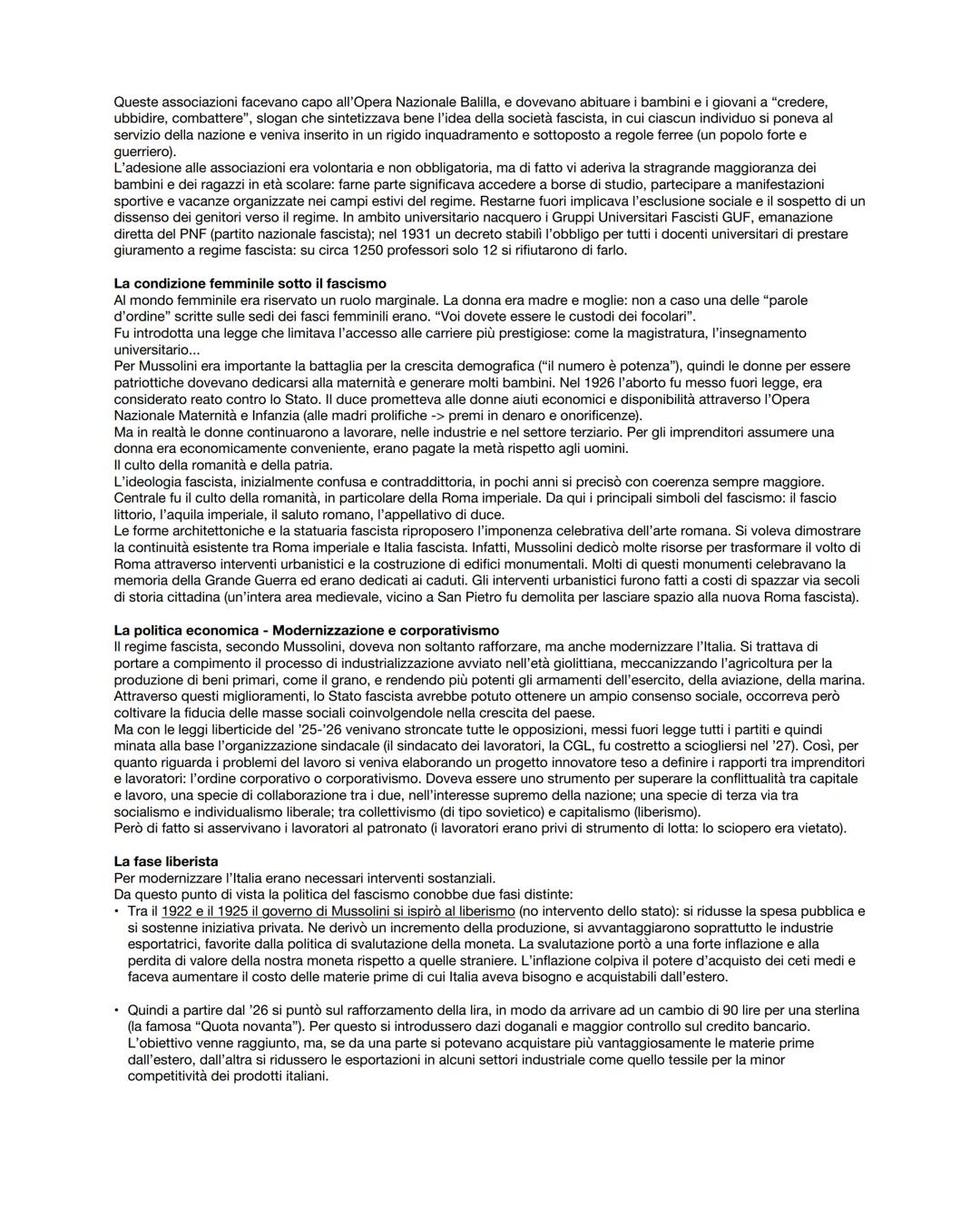 # La crisi del dopoguerra
Nonostante fosse risultata una delle potenze vincitrici, al termine della grande guerra l'Italia dovette affronta