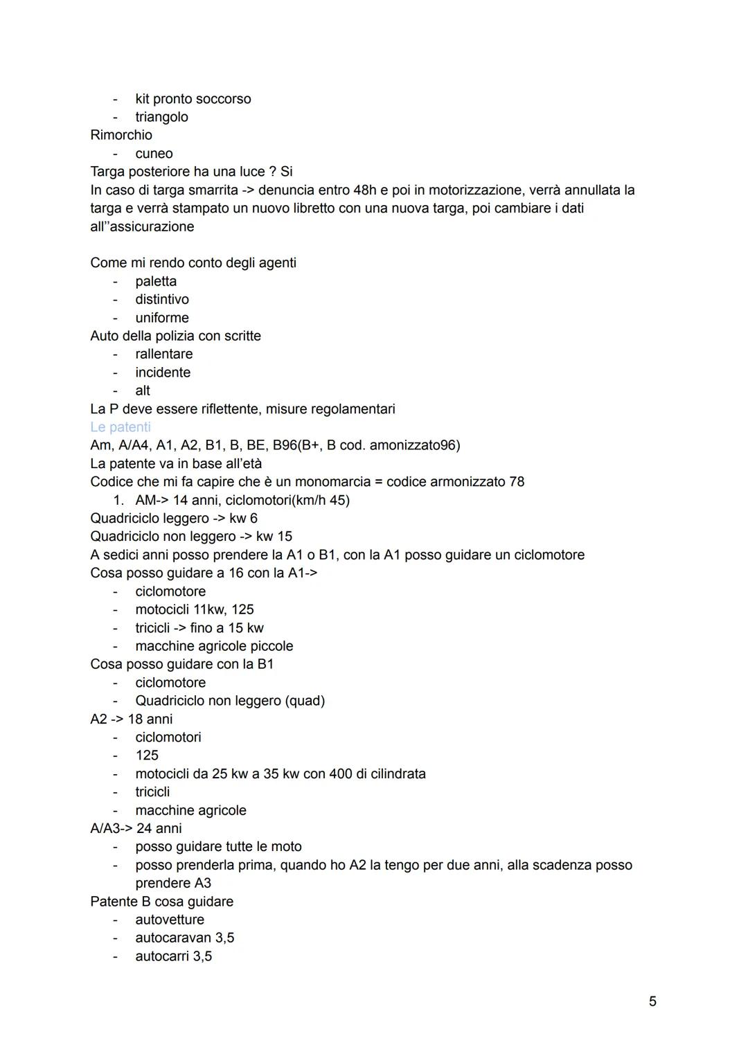 # Sorpasso
II sorpasso va fatto a sinistra, se non rispetto le norme sul sorpasso, -3 punti alla patente,
multa e sospensione.
# Divieto di