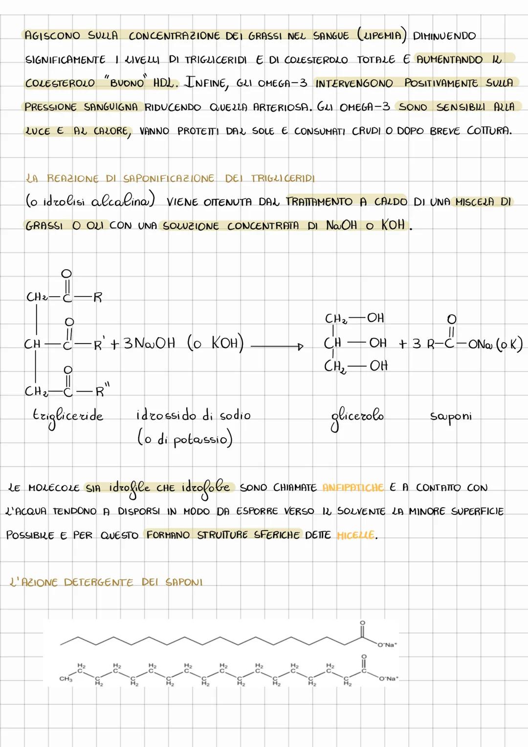 # LIPIDI
I LIPIDI SONO UN GRUPPO ETEROGENEO DI SOSTANZE CHE HANNO IN COMUNE LA
CARATTERISTICA DI ESSERE insolubili IN ACQUA E Solubili IN S