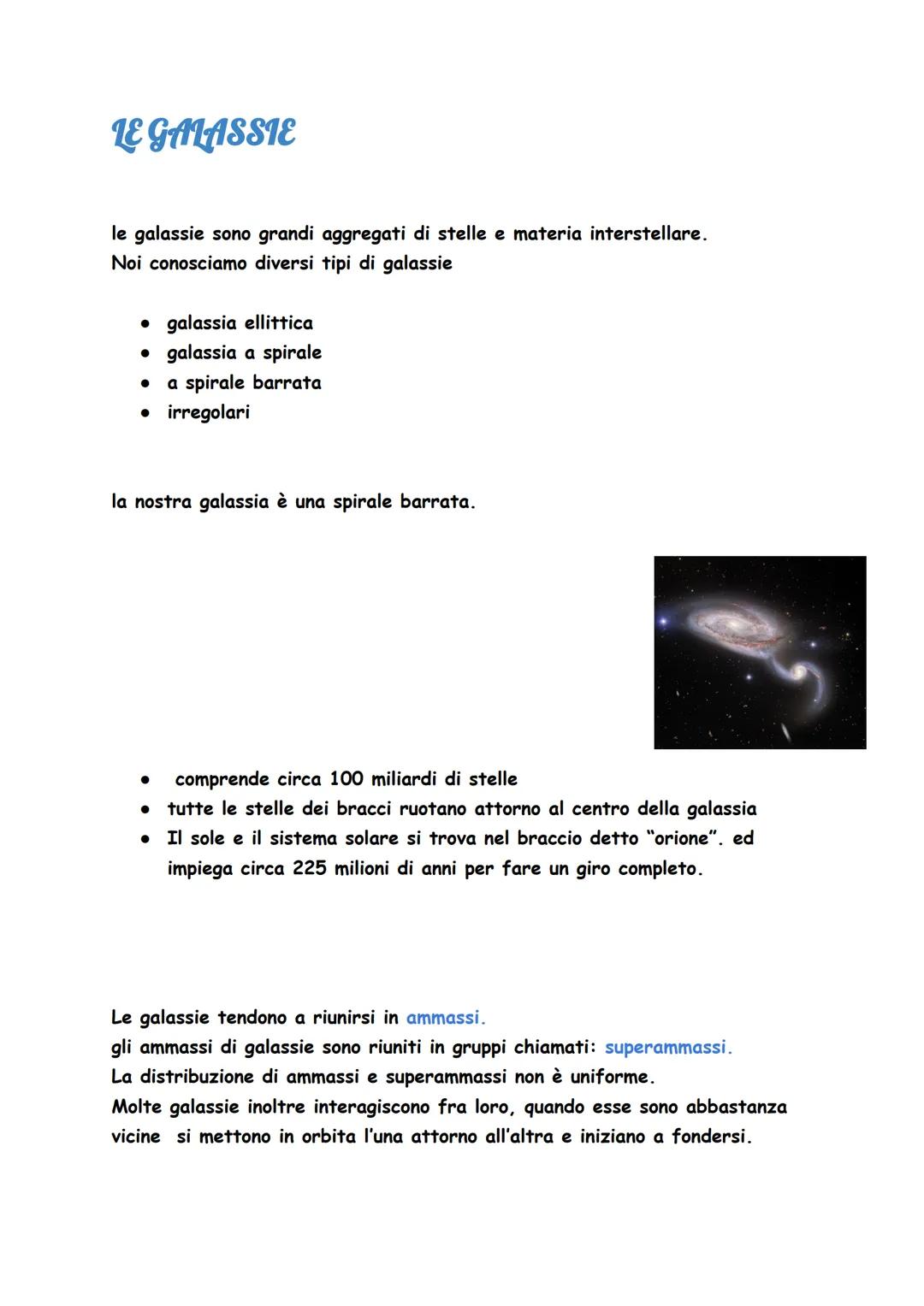 SCIENZE, L'UNIVERSO
Nel corso della notte le stelle si muovono tutte insieme, dando l'impressione
di far parte di un'enorme sfera chiamata s