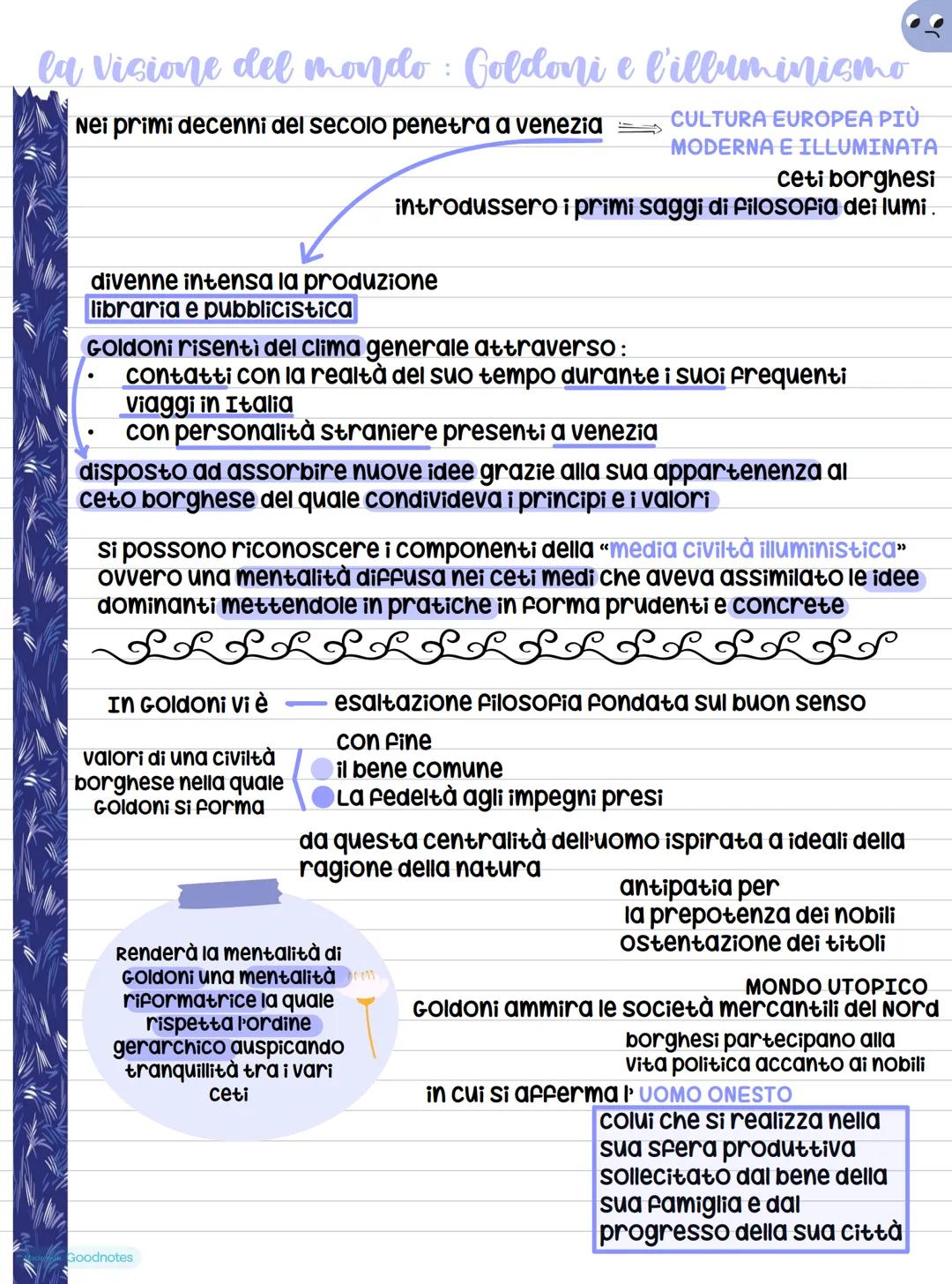 # Carlo Goldoni
CARLO GOLDONI nasce nel 1707 a venezia da una
famiglia borghese.
seguì il padre a Perugia dove compi i primi Studi di
giur