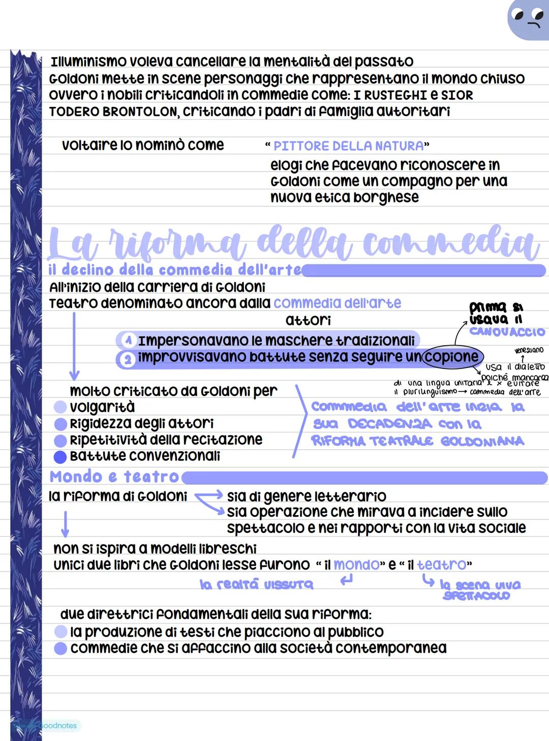 # Carlo Goldoni
CARLO GOLDONI nasce nel 1707 a venezia da una
famiglia borghese.
seguì il padre a Perugia dove compi i primi Studi di
giur