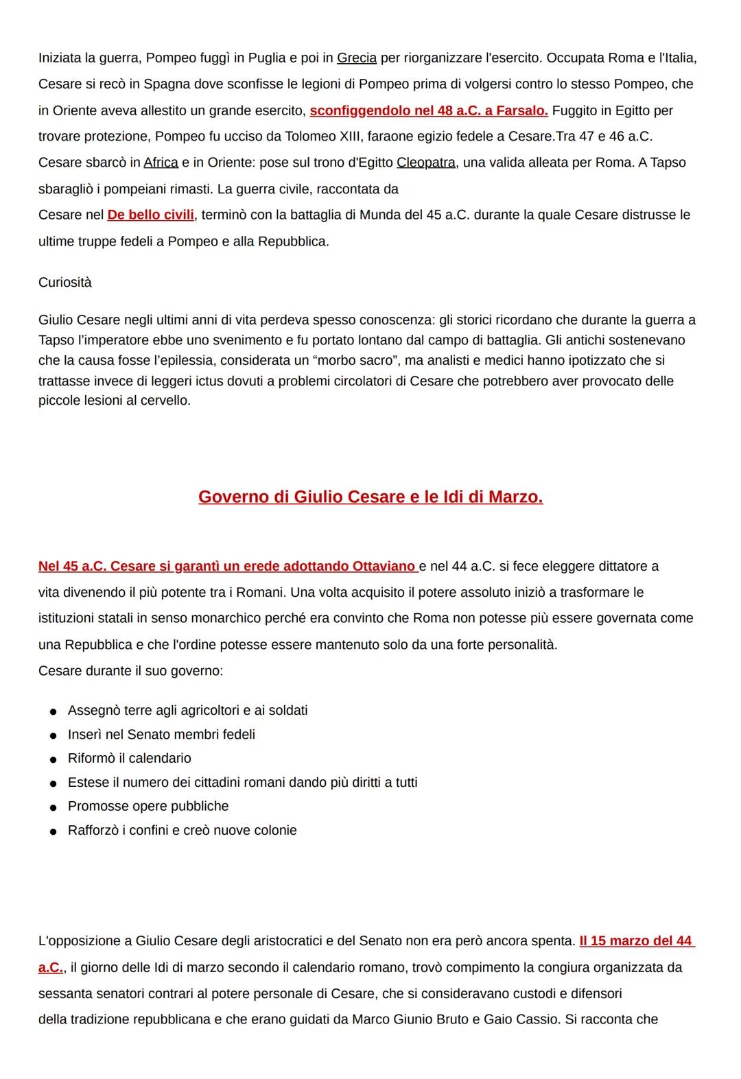 # Giulio Cesare.
Giulio Cesare รจ stato uno dei piรน importanti uomini politici, condottieri e autori della storia. Primo imperatore
di Roma,