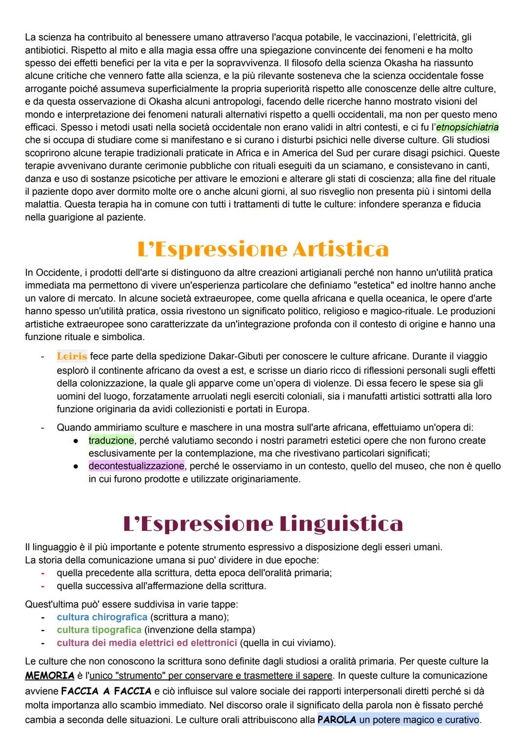 La Magia
La magia è la credenza nella possibilità di influenzare gli eventi attraverso il gesto e la parola. Nella natura
tutto è animato e
