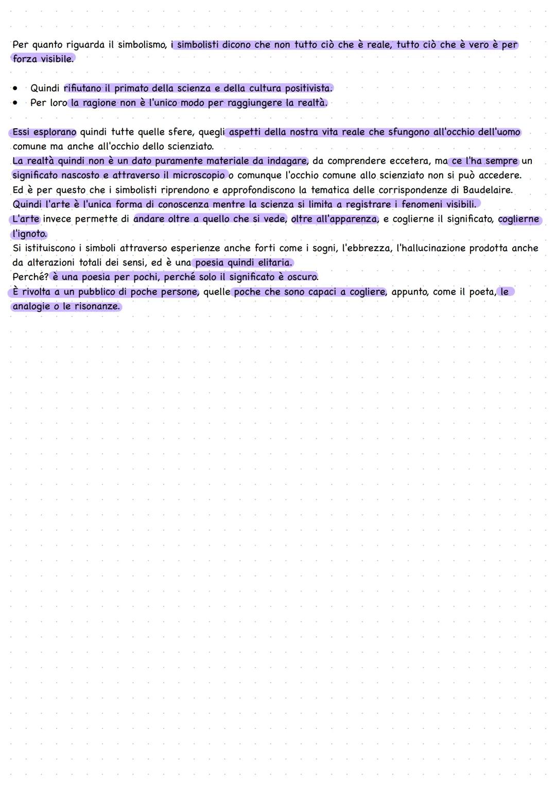 # Decadentismo e
simbolismo
Il decadentismo é in contrapposizione al pensiero positivista che riproponeva una totale fiducia nel progresso,