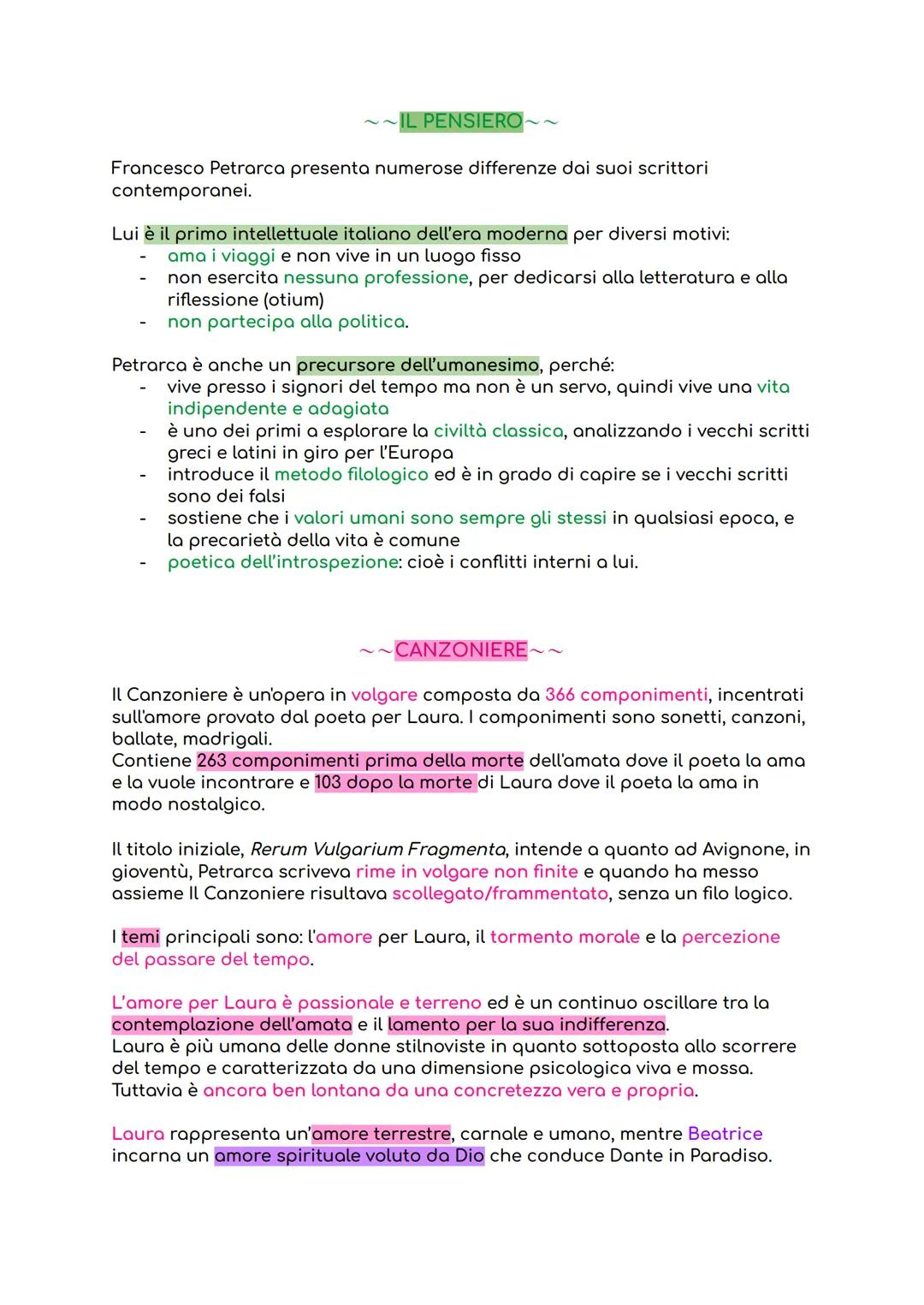 ~~FRANCESCO PETRARCA~~
Francesco Petrarca nasce ad Arezzo nel 1304. Suo padre era un notaio
fiorentino (guelfo bianco) e decide di trasferi