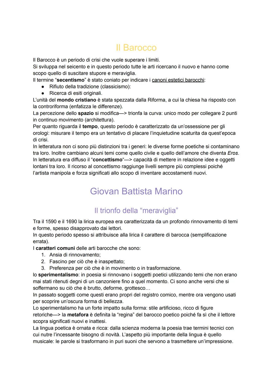 Il Barocco
Il Barocco è un periodo di crisi che vuole superare i limiti.
Si sviluppa nel seicento e in questo periodo tutte le arti ricercan