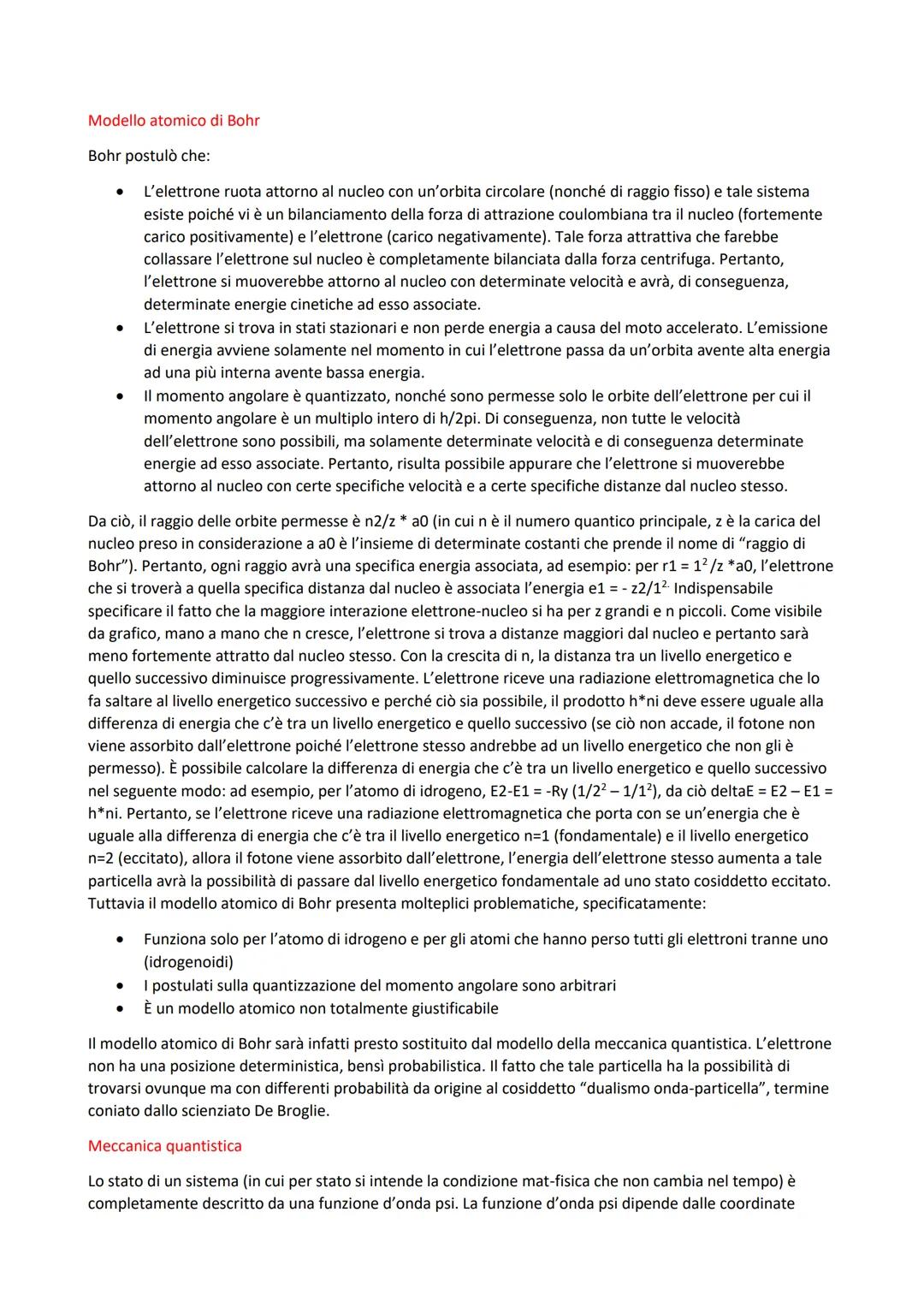 LEZIONI DI FONDAMENTI DI CHIMICA
Onde elettromagnetiche
Un'onda elettromagnetica è una perturbazione dello spazio dovuta alla contemporanea