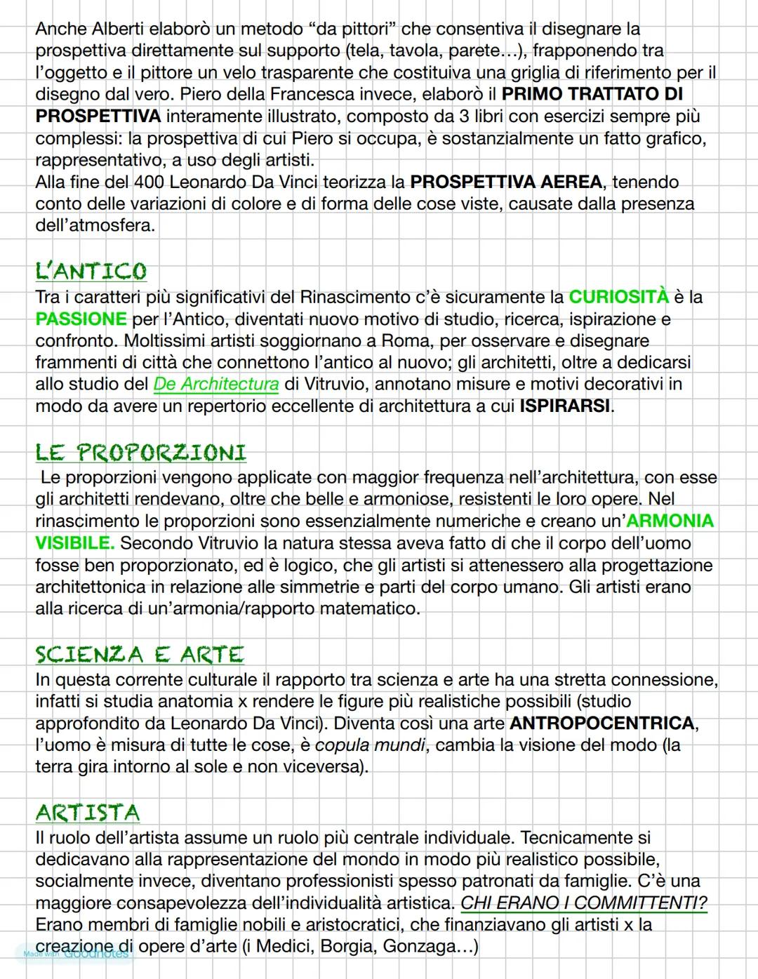 # 1) IL RINASCIMENTO
Con il termine "Rinascimento" si indica quella straordinaria stagione letteraria,
artistica, filosofica e scientifica