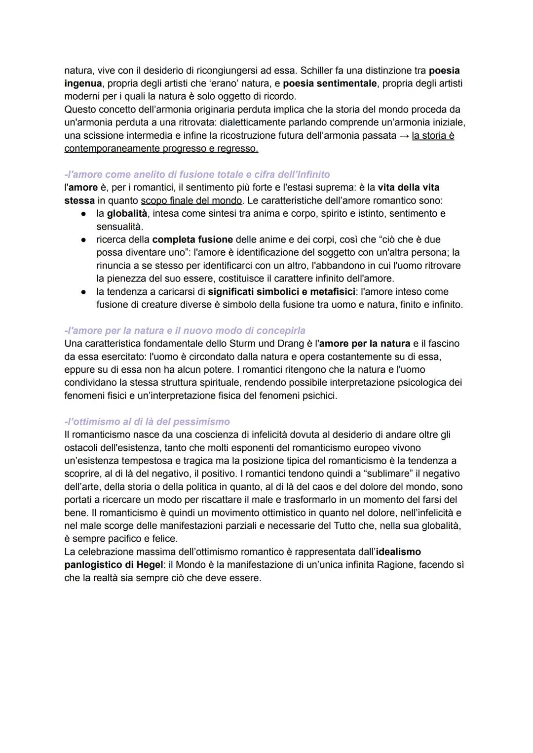 ROMANTICISMO
con il termine "Romanticismo" si indica il movimento filosofico, letterario e artistico nato in
Germania alla fine del '700. II