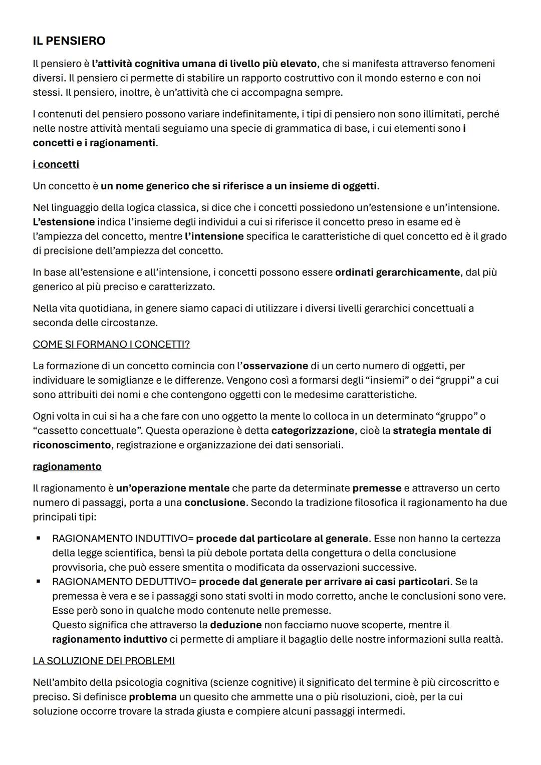 PSICOLOGIA
La psicologia è la "scienza del comportamento dei processi umani". La parola psicologia deriva da
logos, parola greca che signifi