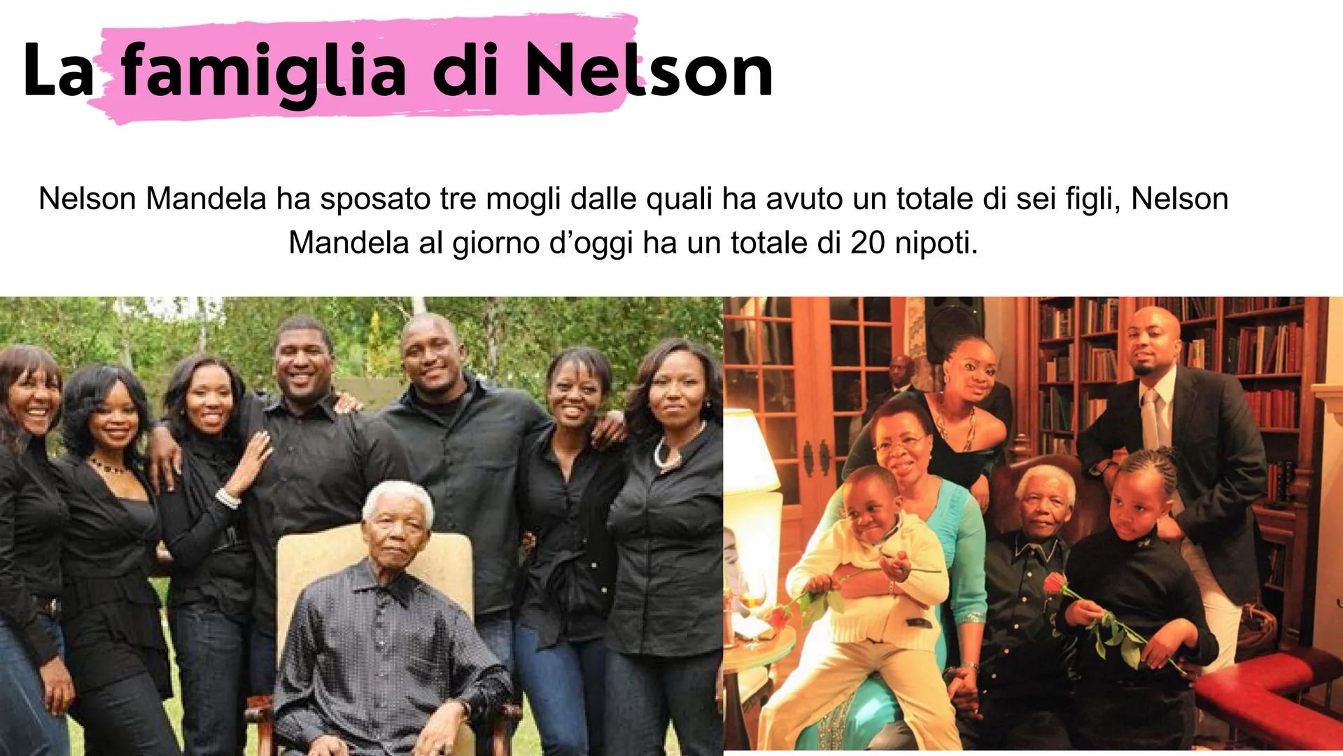 # Nelson
# Mandela
by Meriga Federico, Piantà Jacopo e
Gabutti Alessandro Indice
• Time Line
• Chi è
• La sua infanzia
• Da ragazzo
• La p