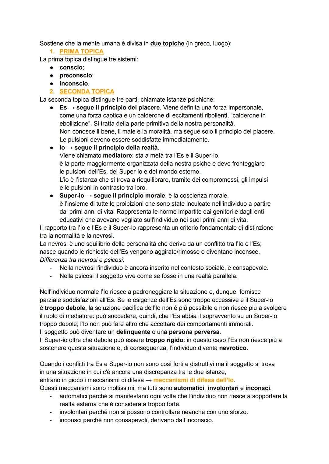 FREUD
1856-1939
Freud è stato il fondatore della psicoanalisi.
La psicoanalisi viene vista come la psicologia del profondo e si contrappone