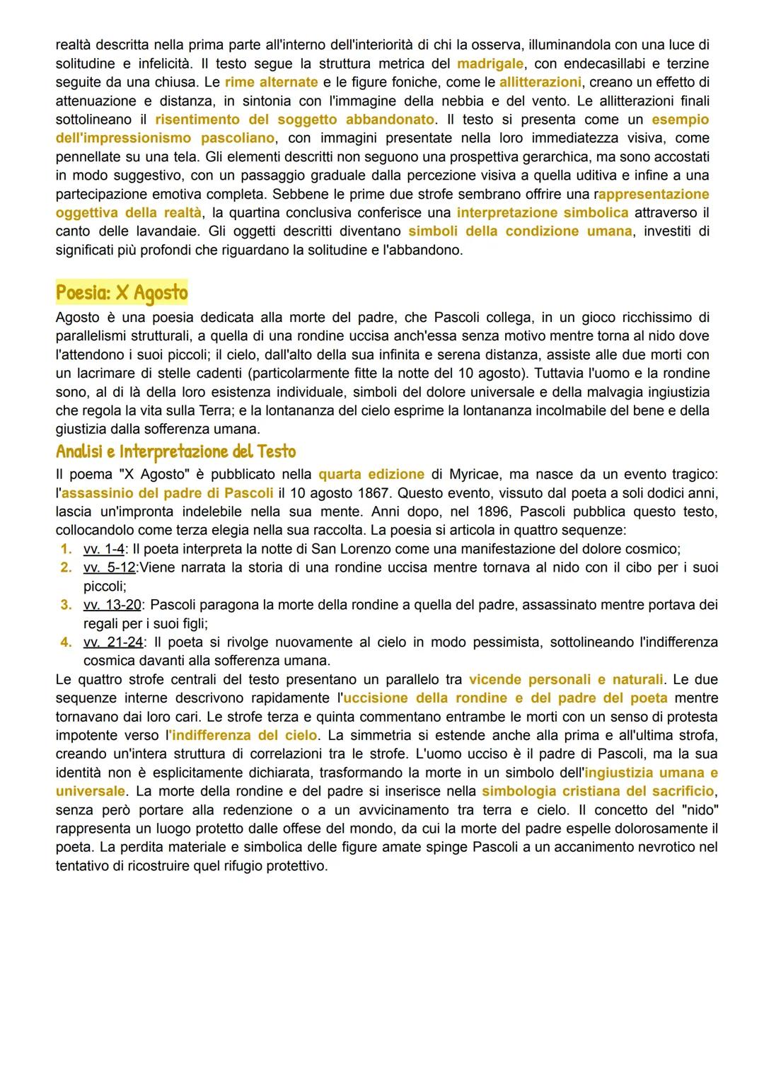 # Giovanni Pascoli
La poesia di Giovanni Pascoli si ispira principalmente al simbolismo francese, tanto che può essere
considerato il più i
