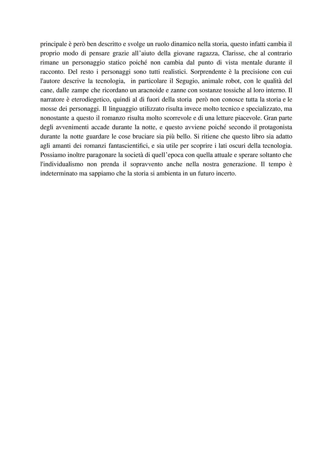 # SCHEDA LIBRO
Nome autore: Ray Bradbury
Titolo: Fahrenheit 451
Casa editrice: Mondadori
Riassunto
Il libro ci racconta una storia riguar