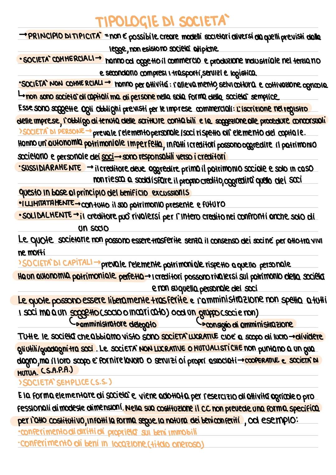 # LA SOCIETA'
La societa e un insieme di persone legate ola un contratto persone che collaborano
tra di loro: i soci.
La societa' e un org