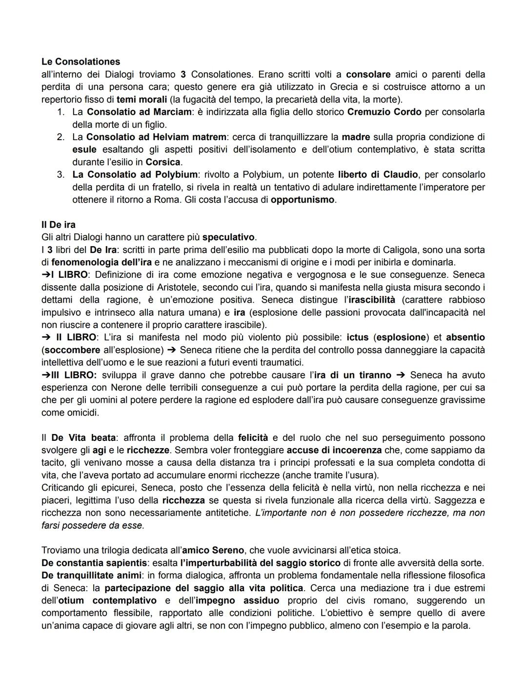 # Seneca
È uno dei pochi personaggi che sia riuscito a realizzare l'utopia platonica della filosofia al potere. Egli oltre a trattare
nella