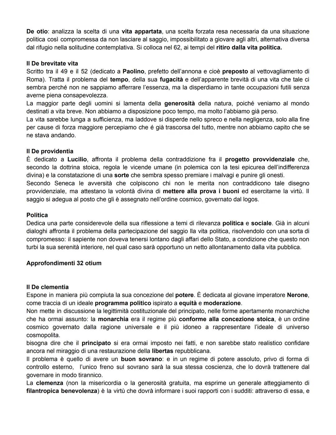 # Seneca
È uno dei pochi personaggi che sia riuscito a realizzare l'utopia platonica della filosofia al potere. Egli oltre a trattare
nella